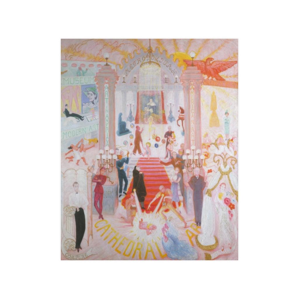 The Cathedrals Of Art - Florine Stettheimer Print Poster - Art Unlimited