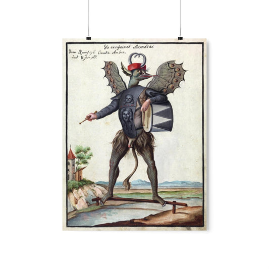 Asmodeus - Compendium Rarissimum 1792 Print Poster