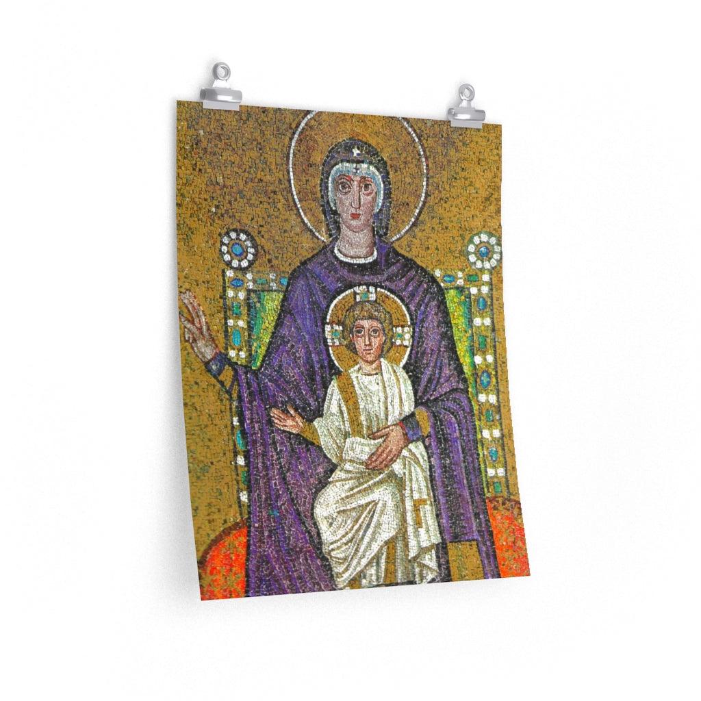 Our Lady Of Theotokos Print Poster - Art Unlimited