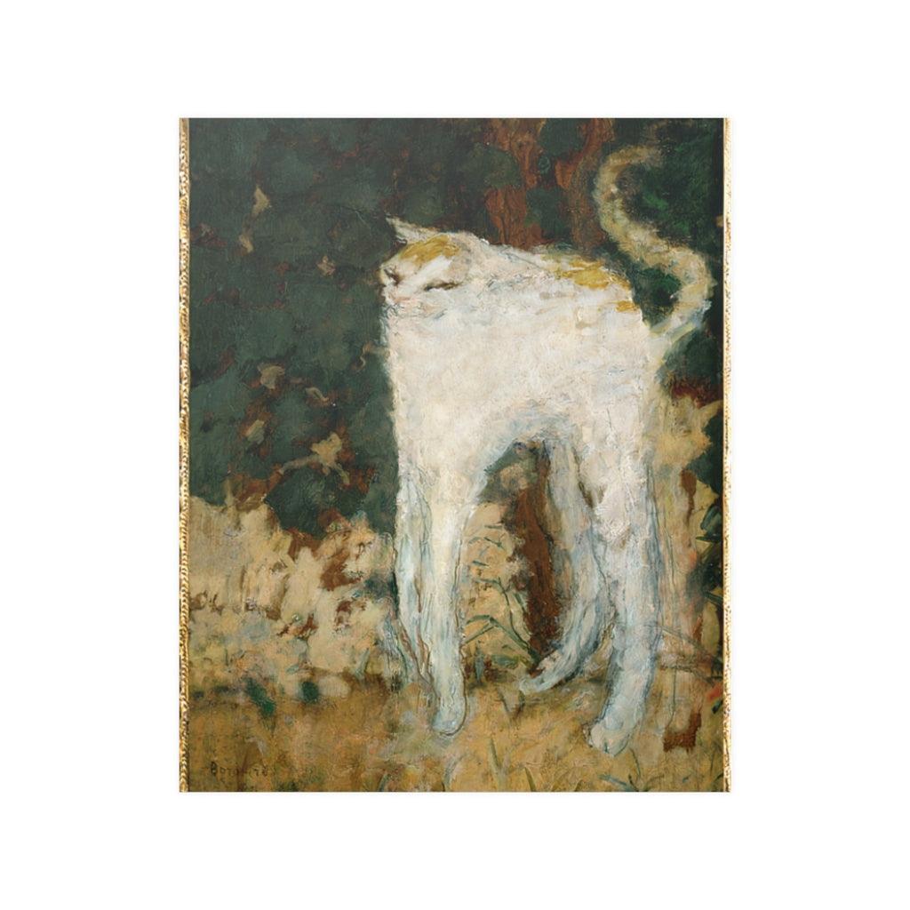 The White Cat - Pierre Bonnard Print Poster - Art Unlimited