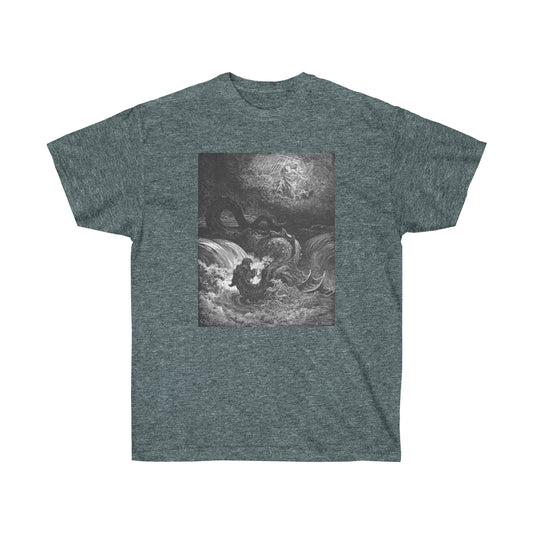 Gustave Dore - The Destruction Of Leviathan Unisex Ultra Cotton T Shirt