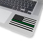 Thin Green Line Sticker - Art Unlimited