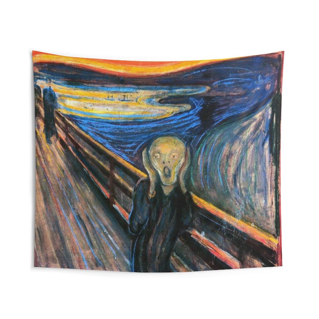 The Scream Edvard Munch Wall Tapestry - Art Unlimited