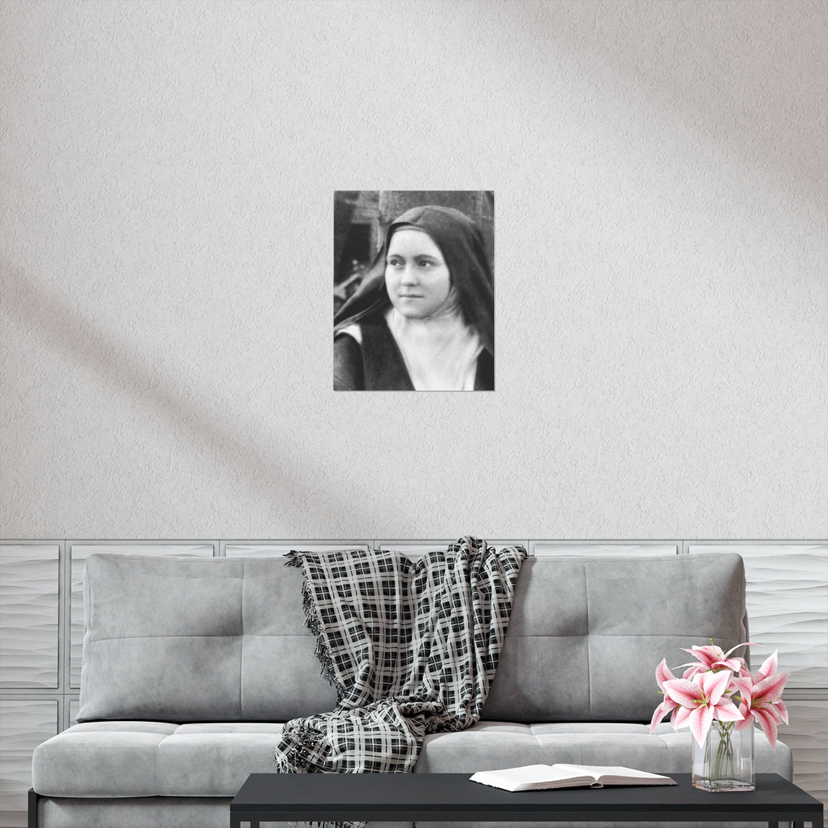 Saint Therese Portrait Print Poster