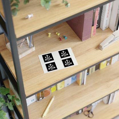 East India Trading Company Symbol Sticker Sheet - Art Unlimited