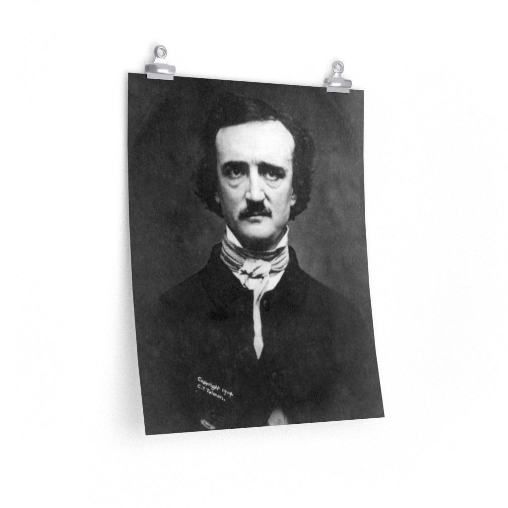Edgar Allan Poe 1904 Portrait Print Poster - Art Unlimited
