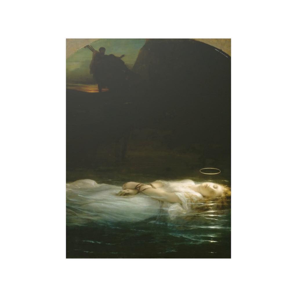 Paul Delaroche - The Young Martyr Print Poster - Art Unlimited