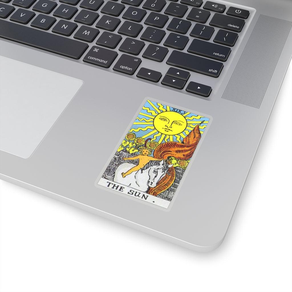 The Sun Tarot Card Sticker - Art Unlimited