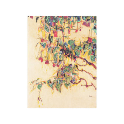 Egon Schiele - Sun Tree 1910 Print Poster - Art Unlimited