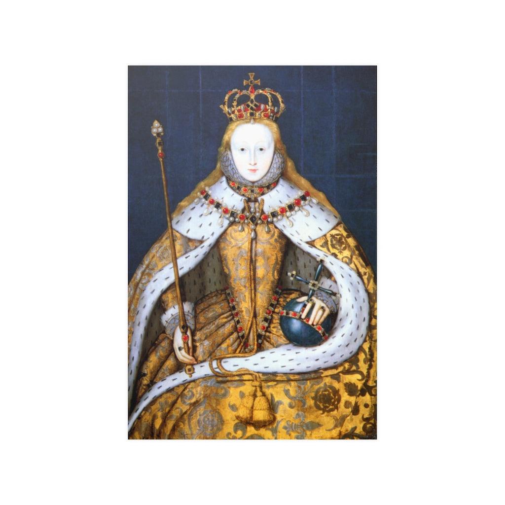 Elizabeth I In Coronation Robe 1610 Print Poster - Art Unlimited