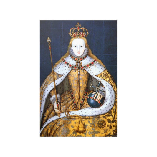Elizabeth I In Coronation Robe 1610 Print Poster - Art Unlimited