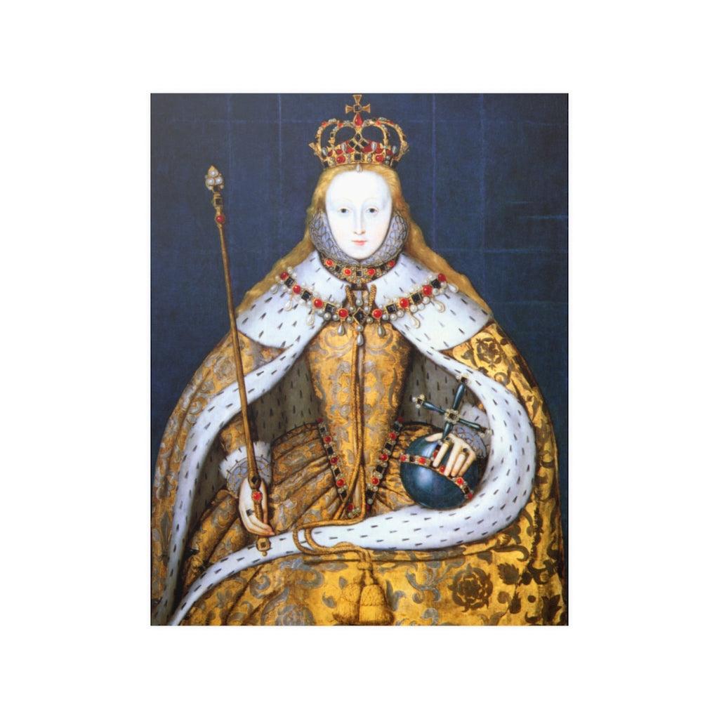Elizabeth I In Coronation Robe 1610 Print Poster - Art Unlimited