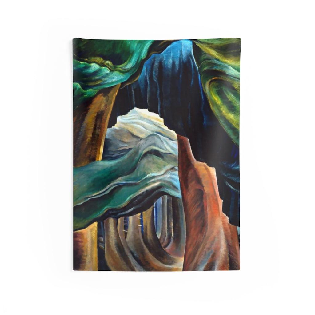 Emily Carr Forest British Columbia Wall Tapestry - Art Unlimited
