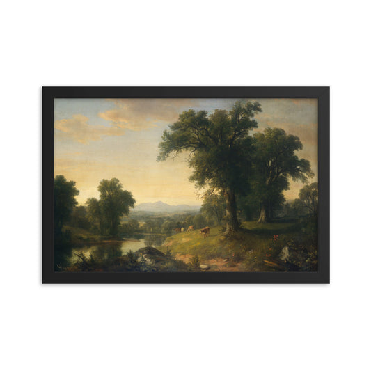 Pastoral Scene - Hudson Valley - Asher Brown Durand Print Poster