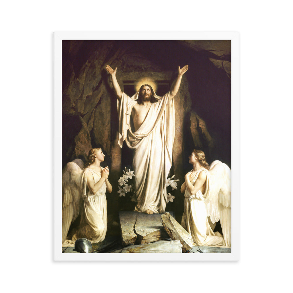 Carl Bloch - Resurrection Of Christ Print Poster