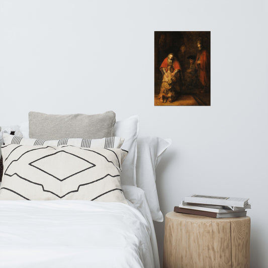 Return Of The Prodigal Son Rembrandt Print Poster