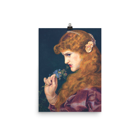 Tennalyubvi - Frederick Sandys Print Poster