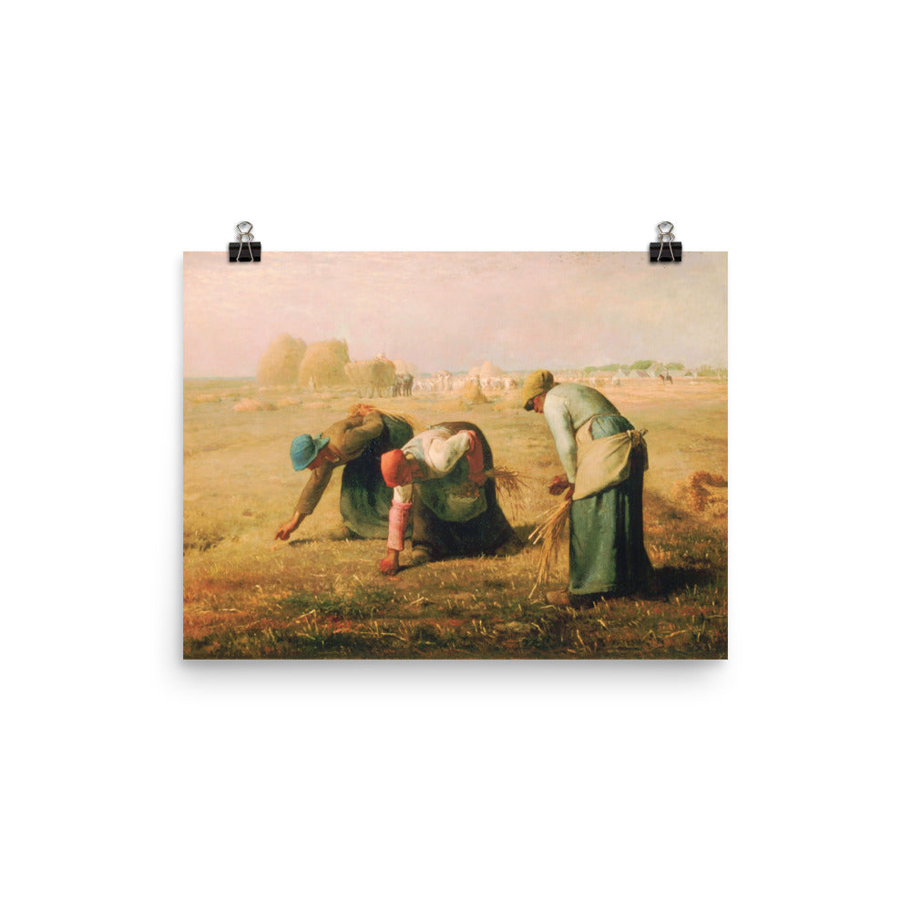Jean Francois Millet - The Gleaners 1857 Print Poster