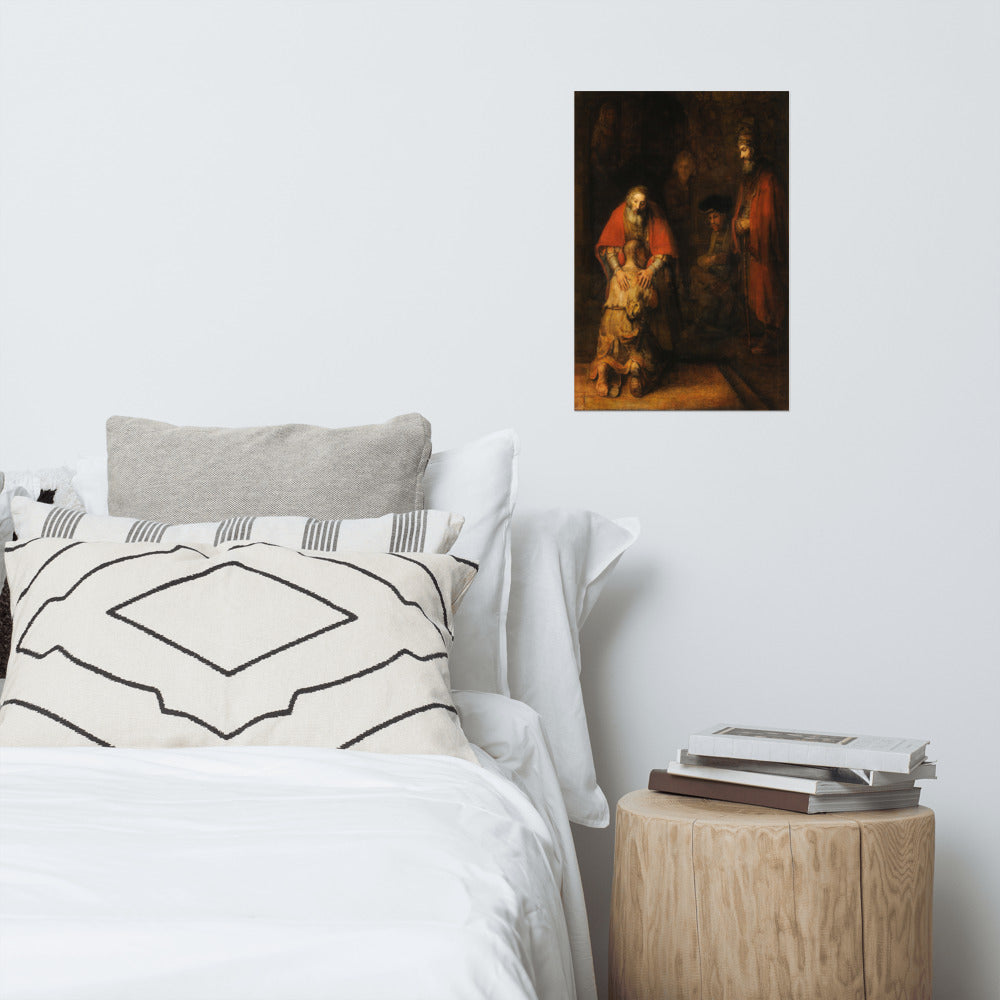 Return Of The Prodigal Son Rembrandt Print Poster
