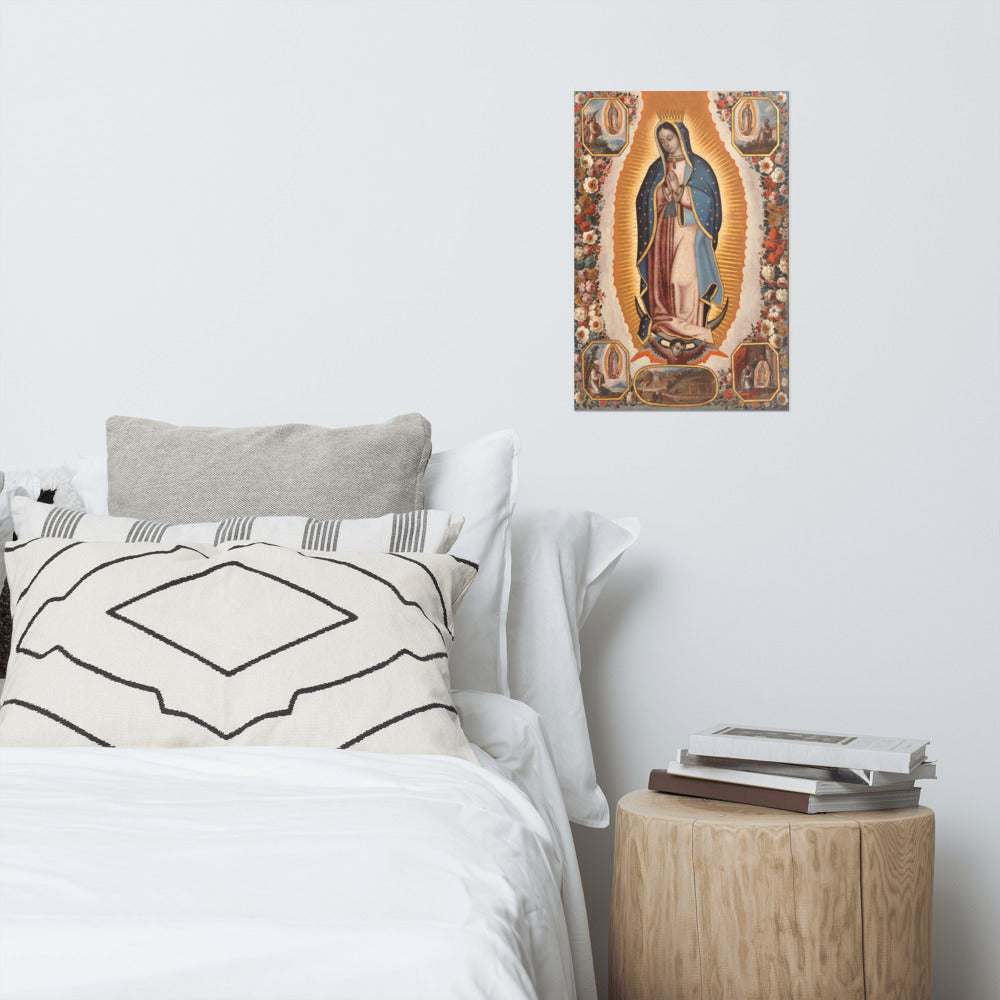 Our Lady Of Guadalupe Print Poster