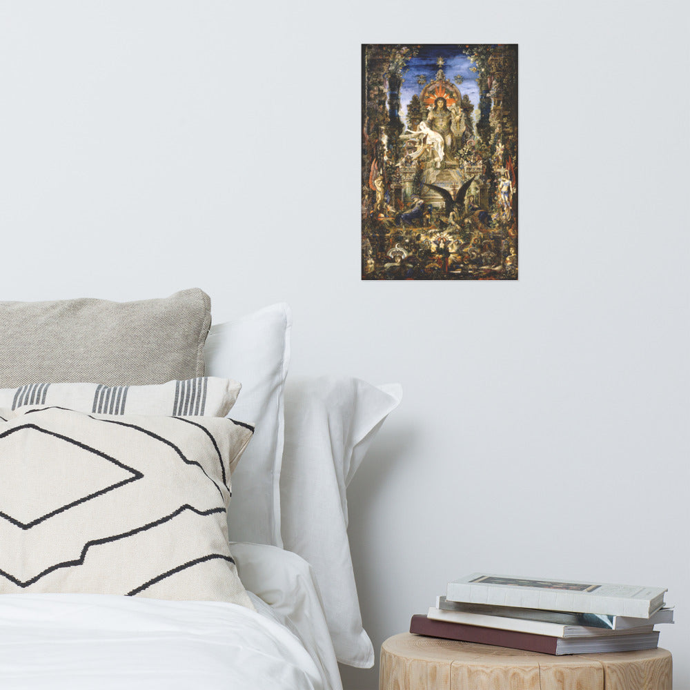 Gustave Moreau - Jupiter And Semele Print Poster