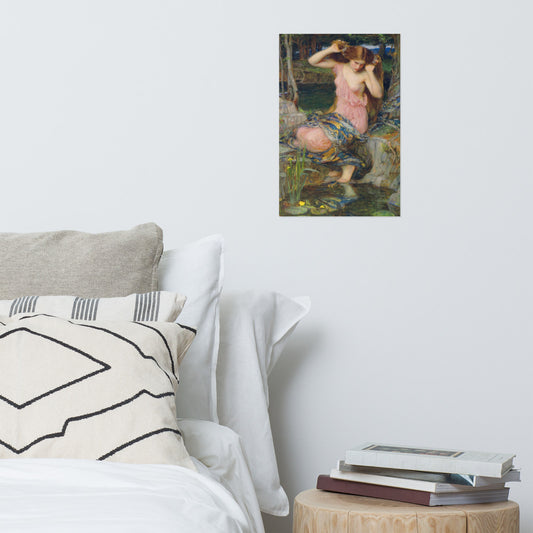 John William Waterhouse -  Lamia Print Poster