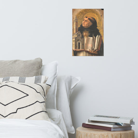 St Thomas Aquinas Print Poster