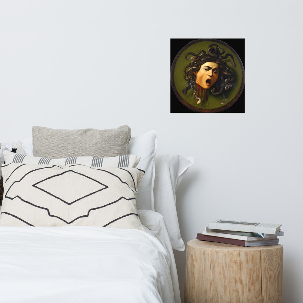 Medusa Painting By Caravaggio Print Poster