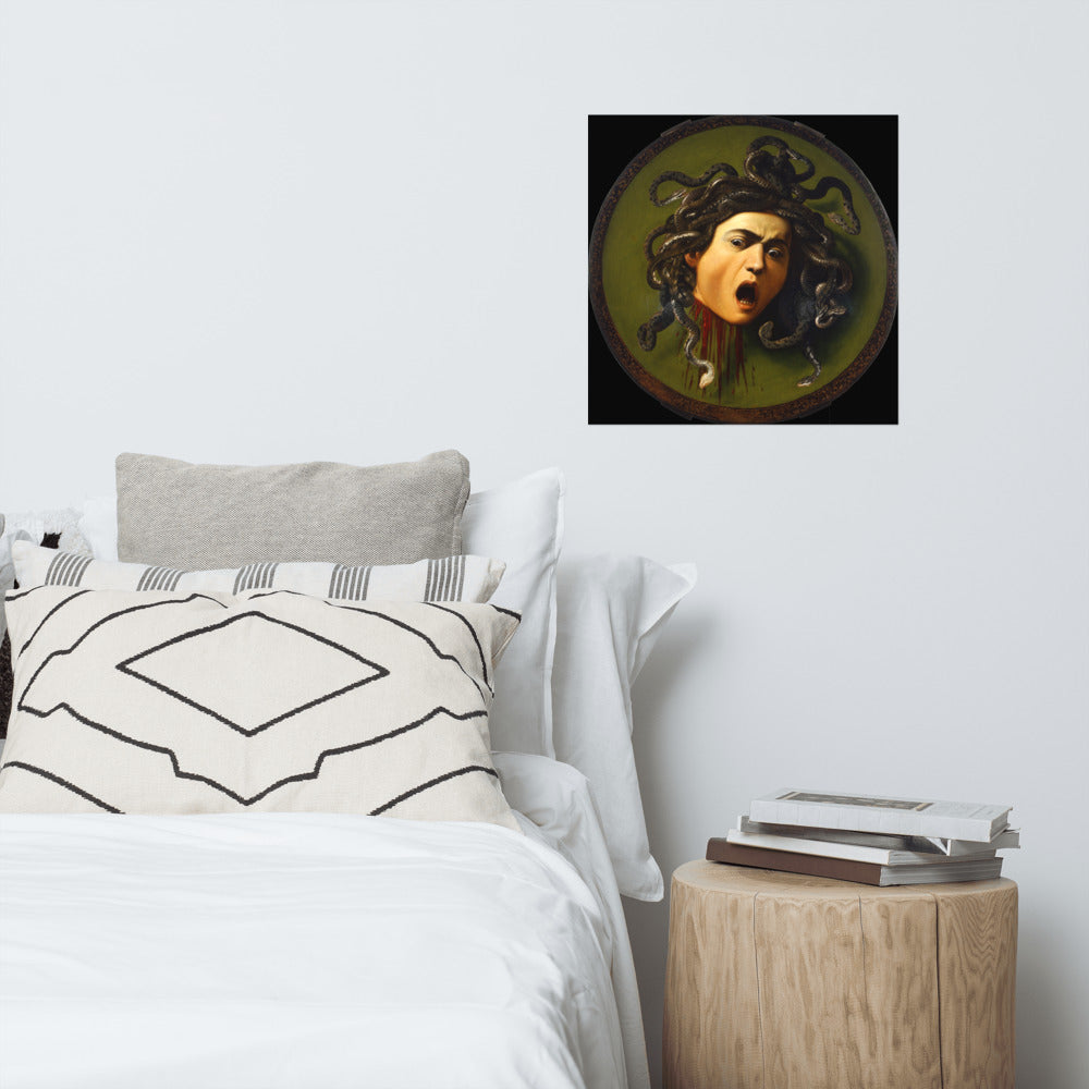 Medusa Painting By Caravaggio Print Poster