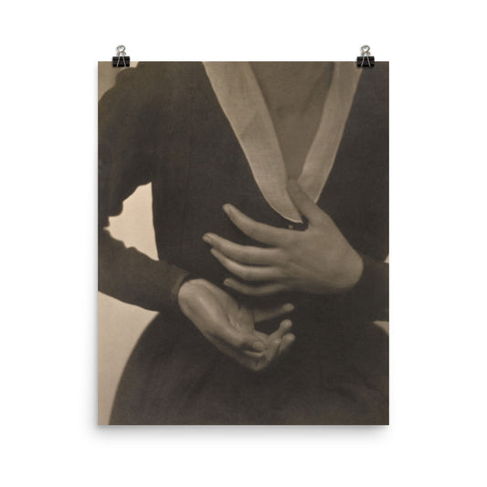 Alfred Stieglitz - Georgia O&#39;Keeffe - Hands 1917 Print Poster