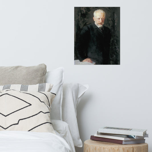 Tchaikovsky Pyotr Ilyich Portrait Print Poster