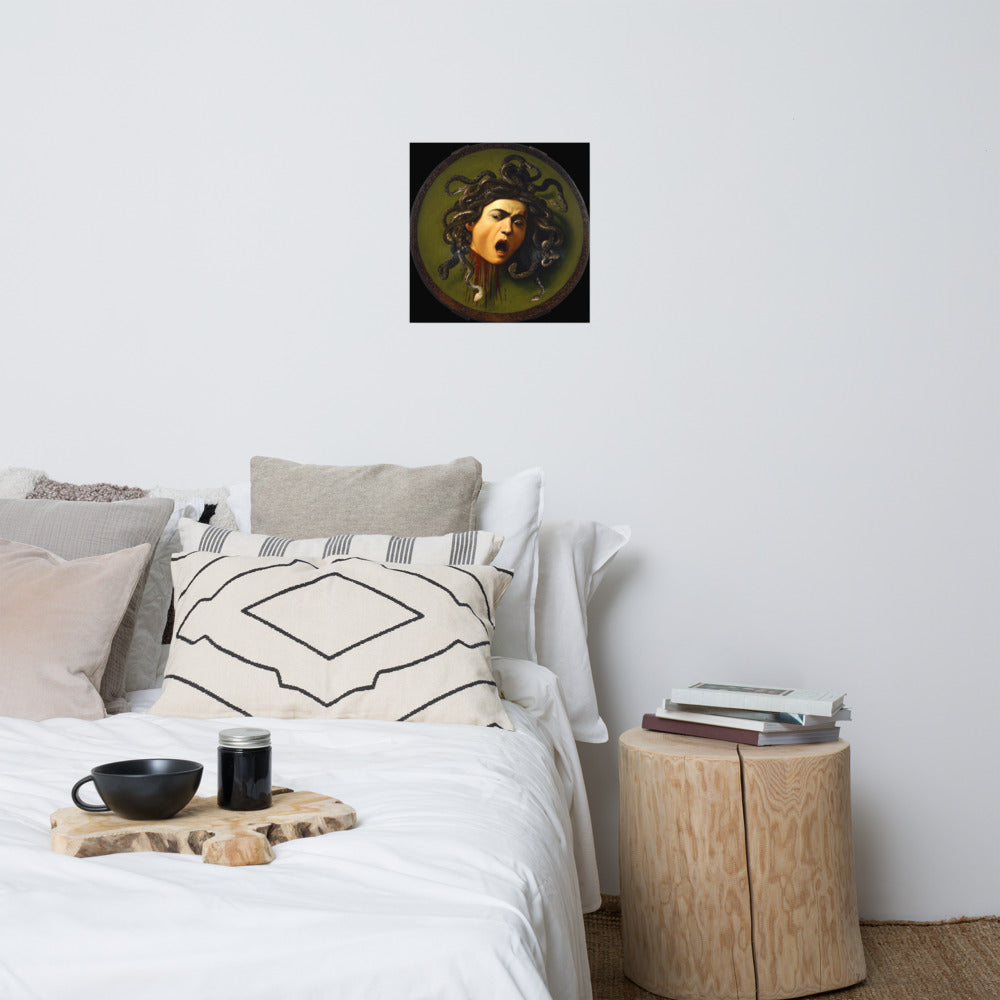 Medusa Painting By Caravaggio Print Poster