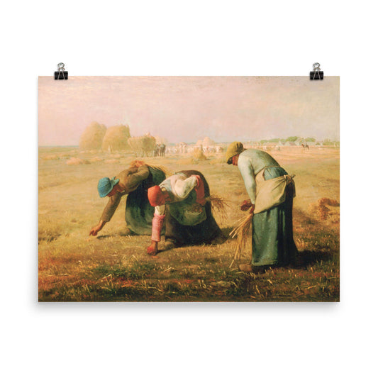 Jean Francois Millet - The Gleaners 1857 Print Poster