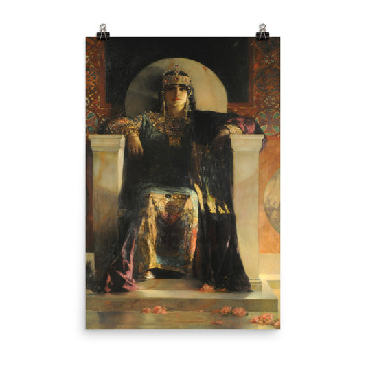 Empress Theodora - Benjamin Constant - 1886 Print Poster