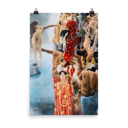 Medicine By Gustav Klimt Print Poster