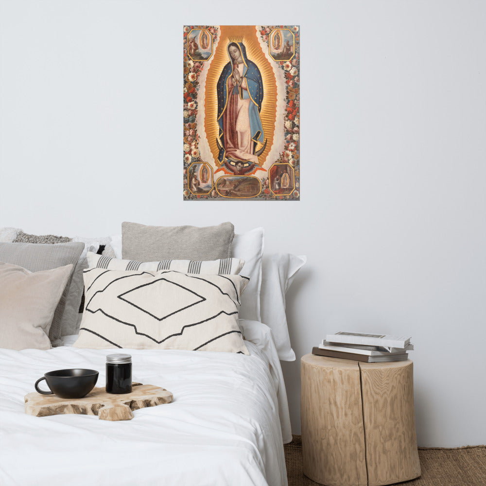 Our Lady Of Guadalupe Print Poster