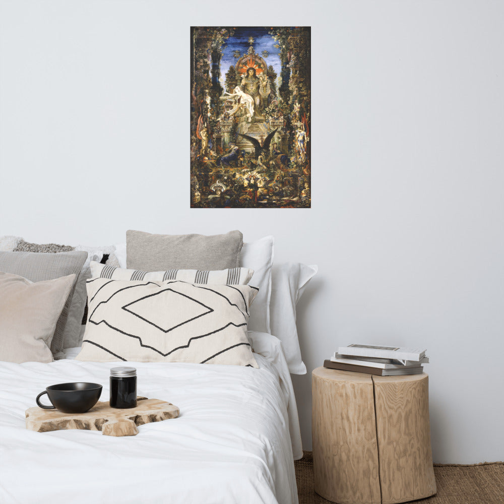 Gustave Moreau - Jupiter And Semele Print Poster