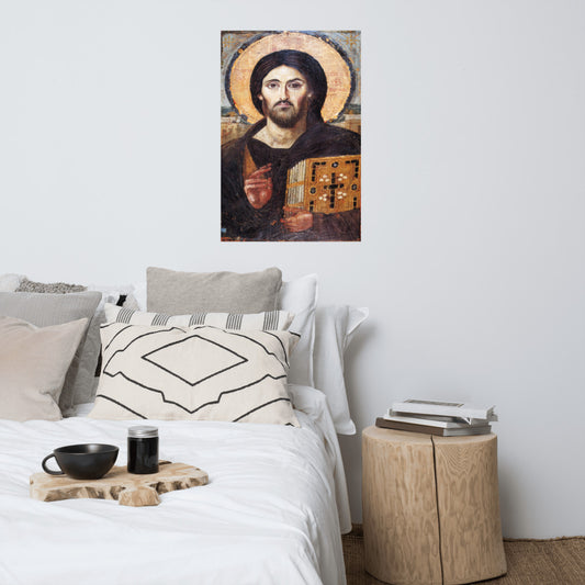 Christ Pantocrator - Saint Catherine&#39;s Monastery Print Poster