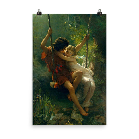 Pierre Auguste Cot Spring Time Print Poster