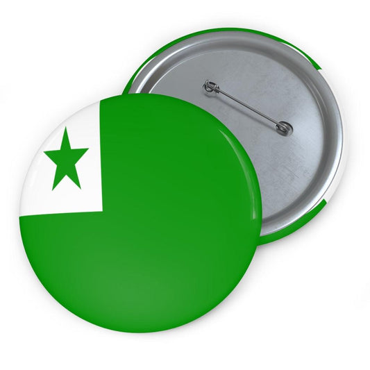 Esperanto Flag Pin Button - Art Unlimited