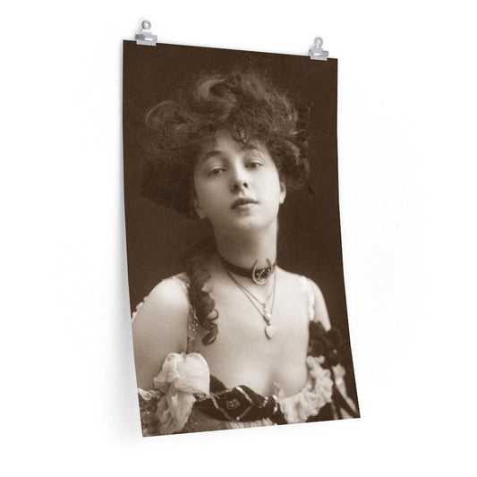 Evelyn Nesbit 1902 - Stage Actress Print Poster - Art Unlimited