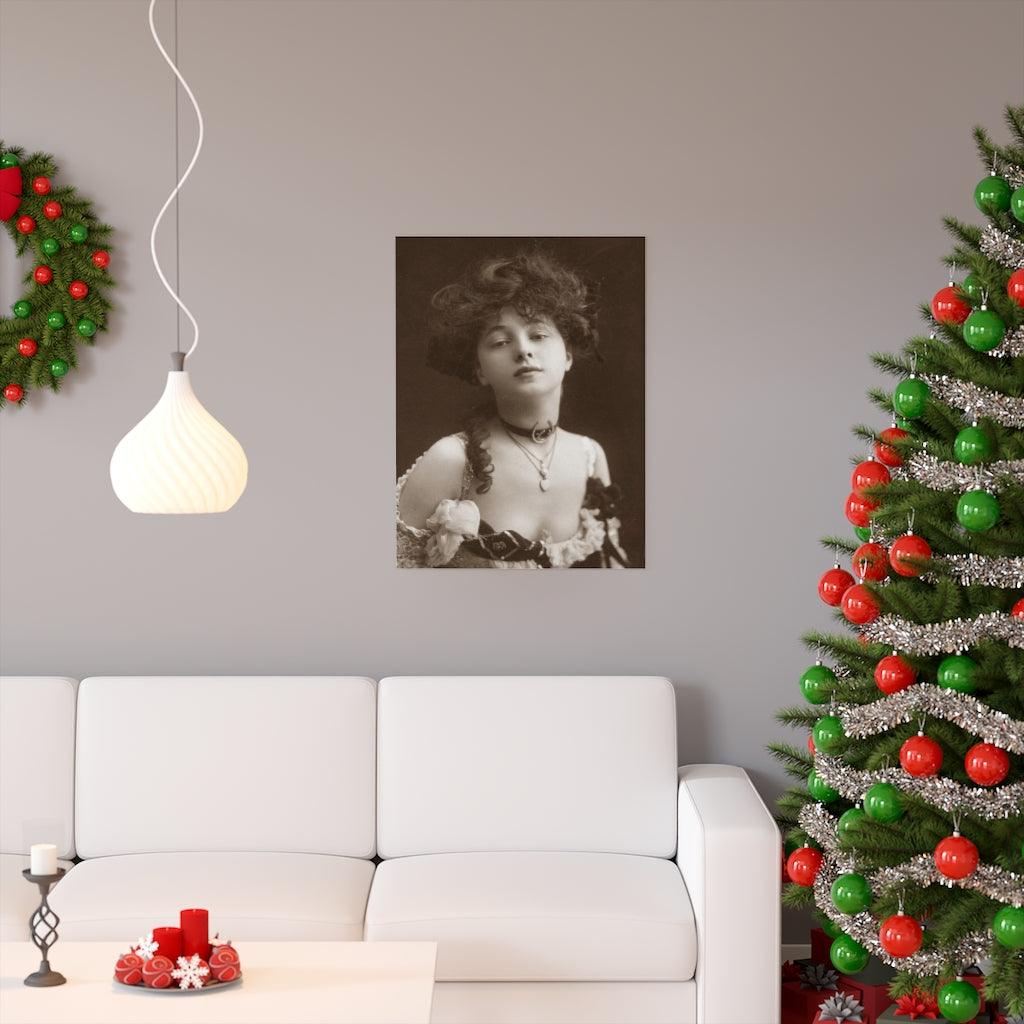 Evelyn Nesbit 1902 - Stage Actress Print Poster - Art Unlimited