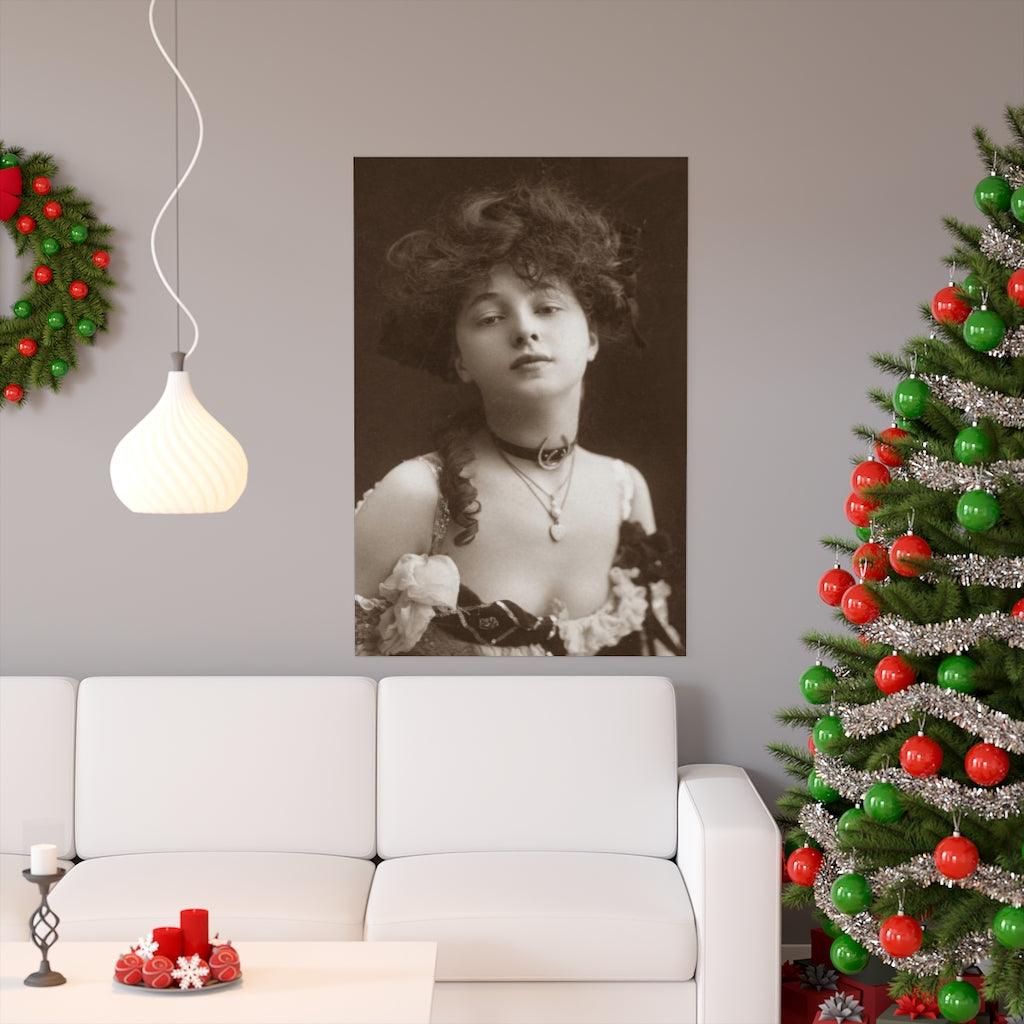 Evelyn Nesbit 1902 - Stage Actress Print Poster - Art Unlimited