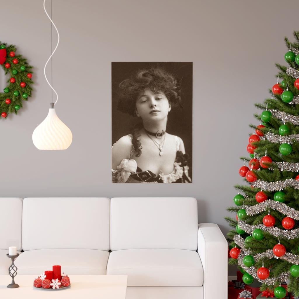 Evelyn Nesbit 1902 - Stage Actress Print Poster - Art Unlimited