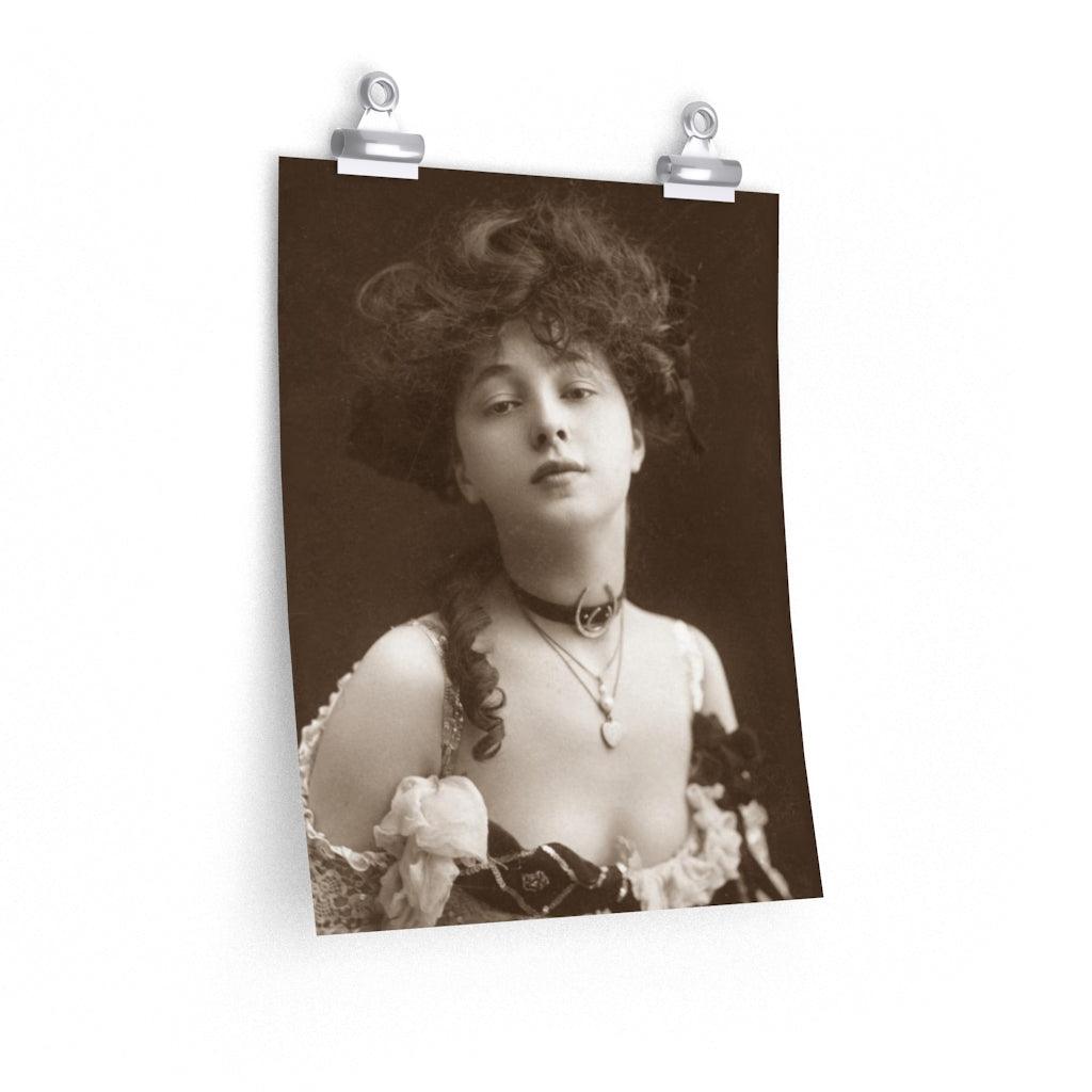 Evelyn Nesbit 1902 - Stage Actress Print Poster - Art Unlimited