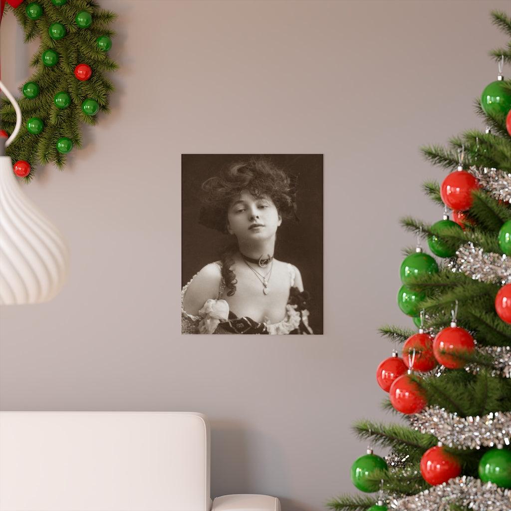 Evelyn Nesbit 1902 - Stage Actress Print Poster - Art Unlimited