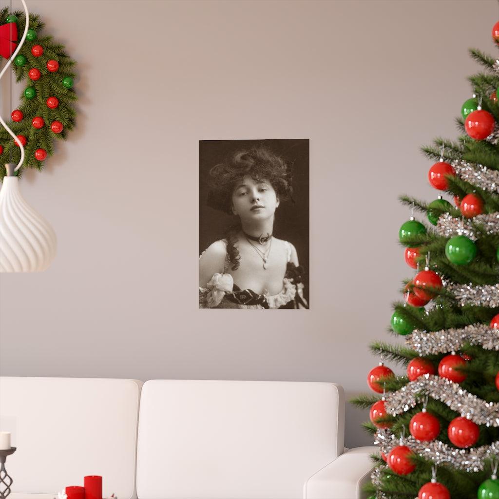 Evelyn Nesbit 1902 - Stage Actress Print Poster - Art Unlimited
