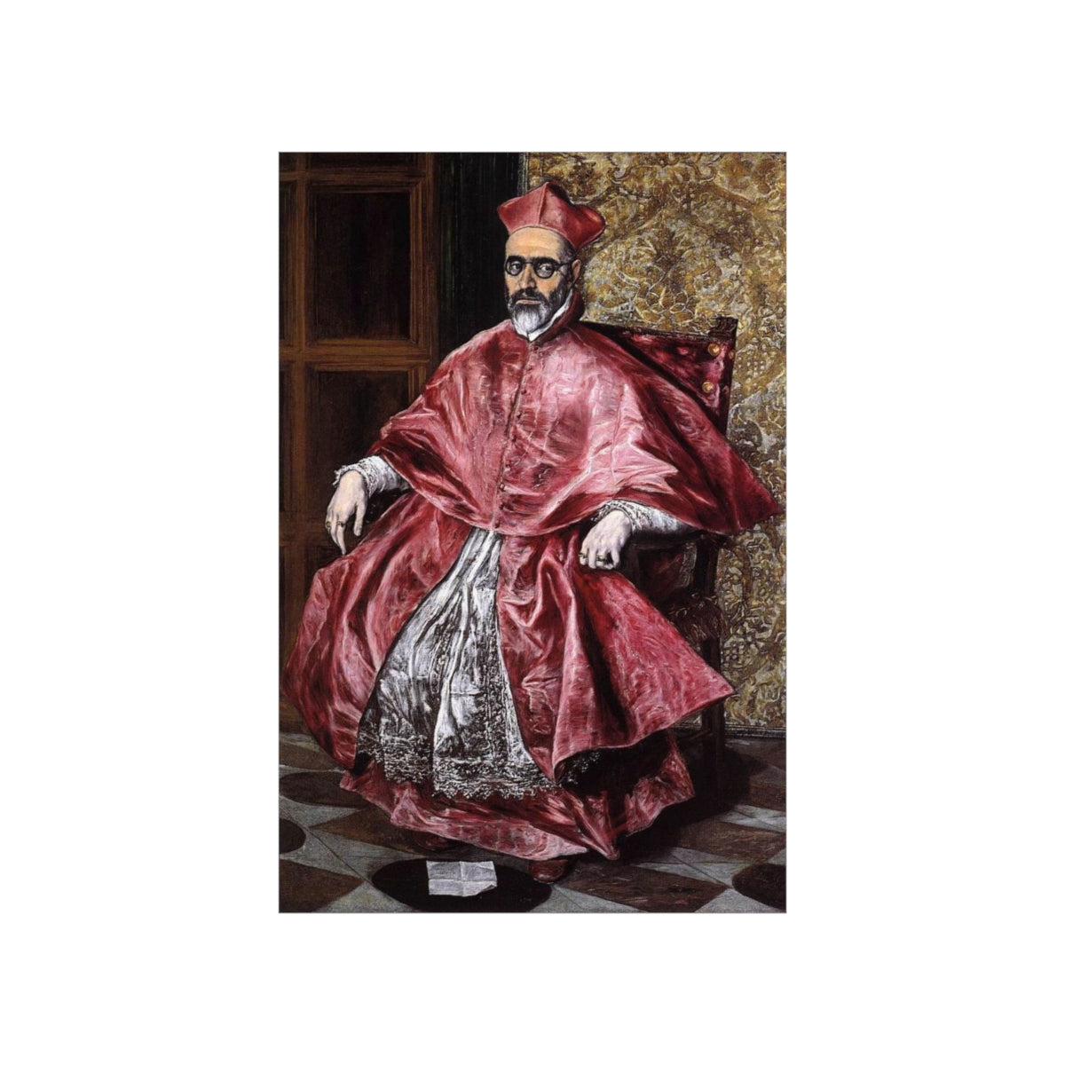 El Greco - Cardinal Fernando Nino De Guevara Print Poster