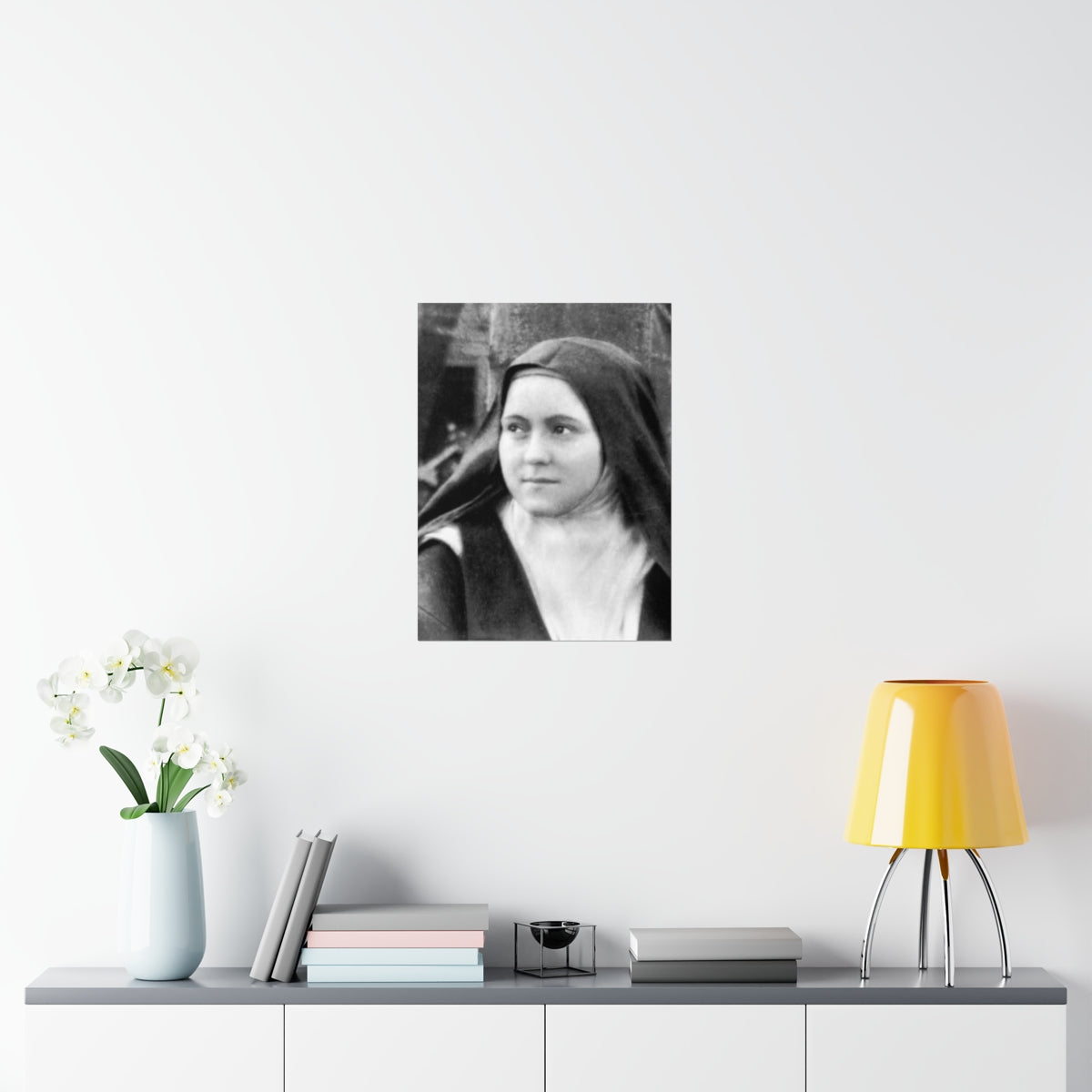 Saint Therese Portrait Print Poster