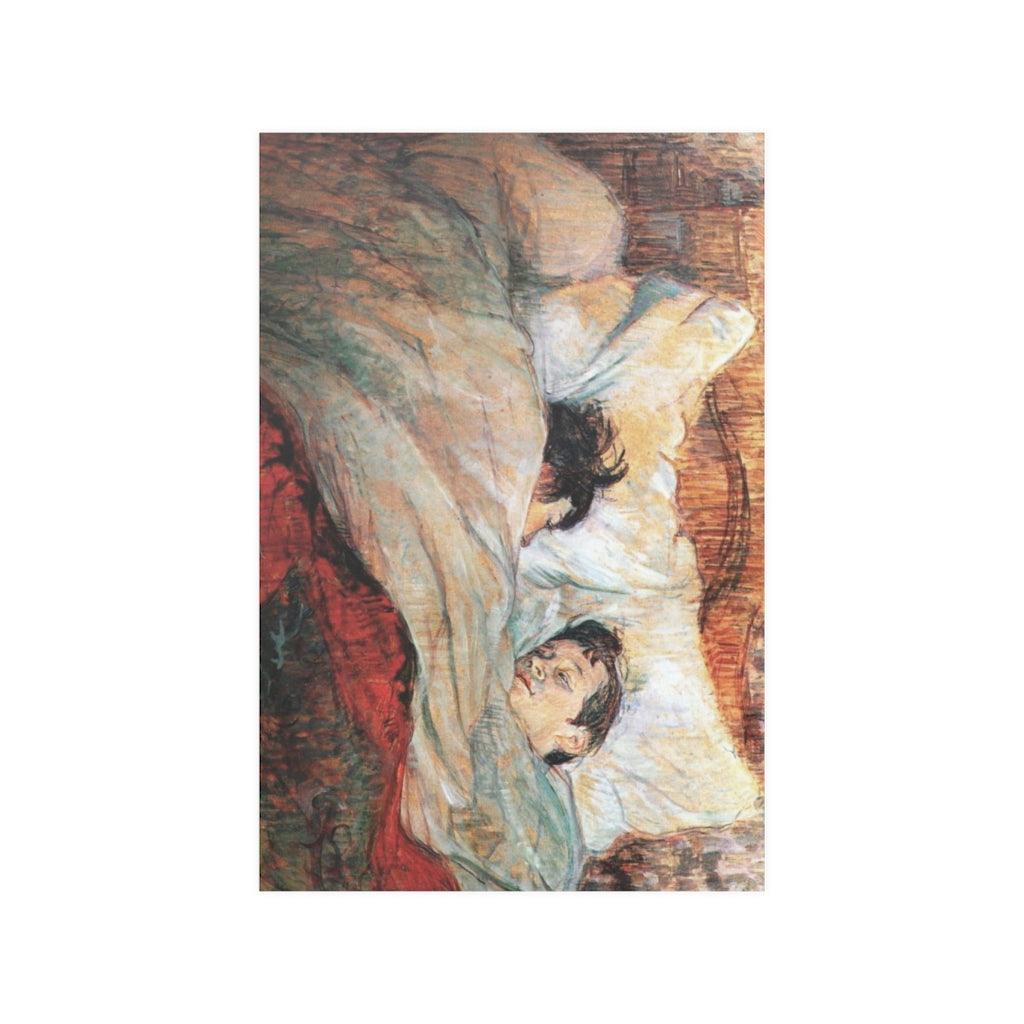 The Bed By Henri De Toulouse Lautrec Print Poster - Art Unlimited